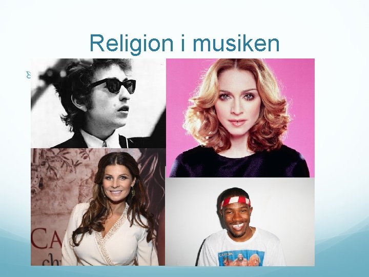 Religion i musiken f 