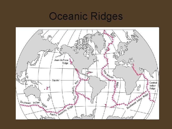 Oceanic Ridges 