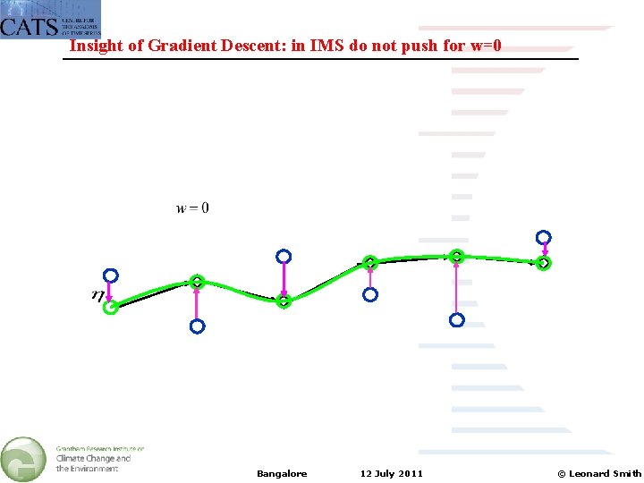 Insight of Gradient Descent: in IMS do not push for w=0 Bangalore 12 July