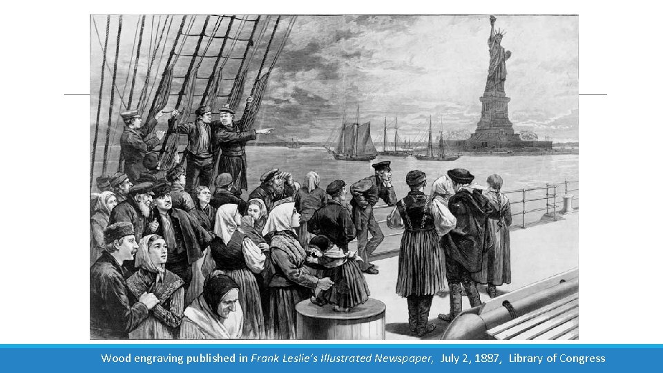 Wood engraving published in Frank Leslie’s Illustrated Newspaper, July 2, 1887, Library of Congress Wood engraving published in Frank Leslie’s Illustrated Newspaper, July 2, 1887, Library of Congress