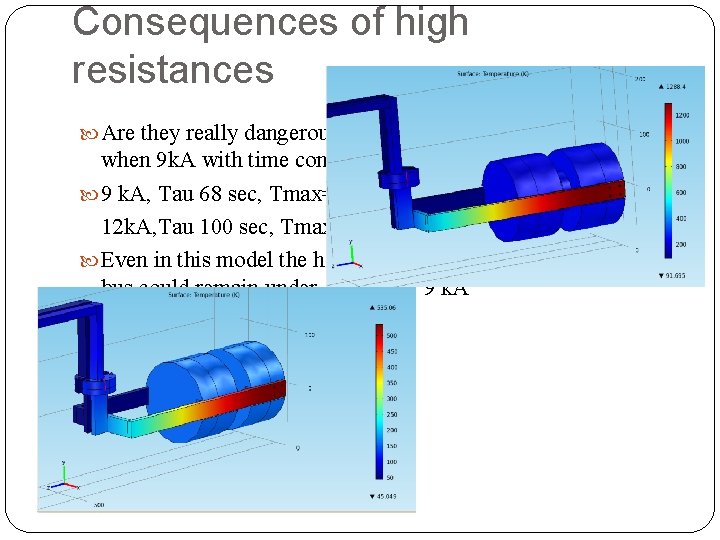 Consequences of high resistances Are they really dangerous? : Yes, even now, but more