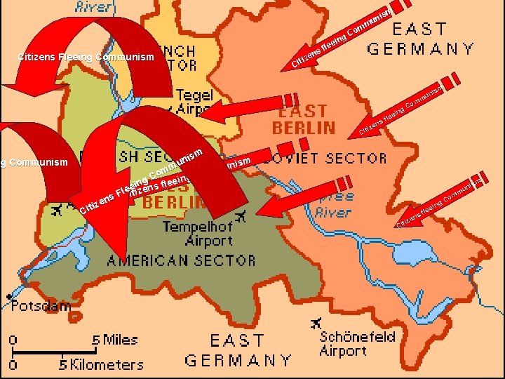 Citizens Fleeing Communism g ein e l f ns e z i Cit m Citizens Fleeing Communism g ein e l f ns e z i Cit m