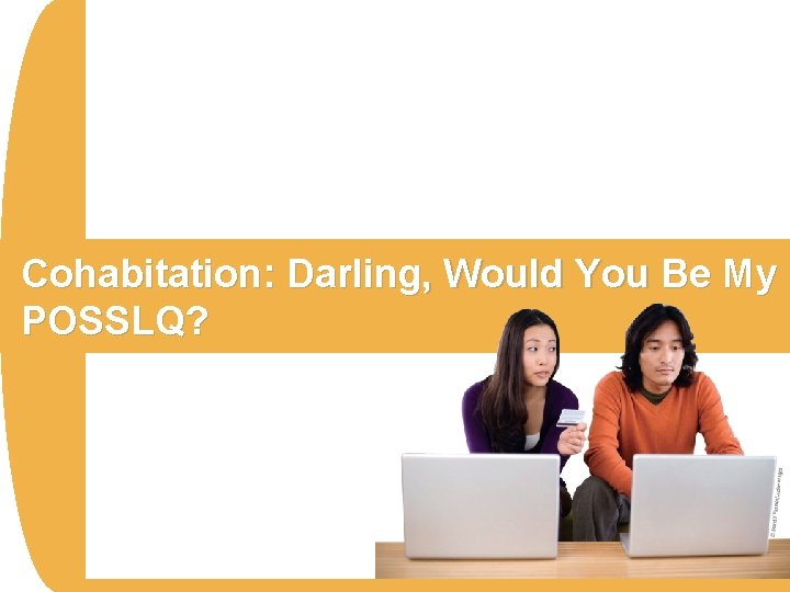 Cohabitation: Darling, Would You Be My POSSLQ? 