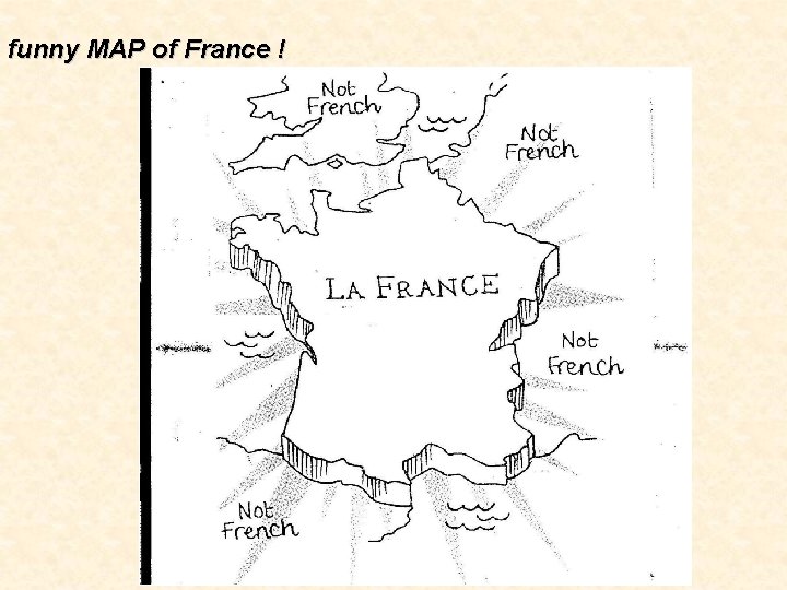 funny MAP of France ! 