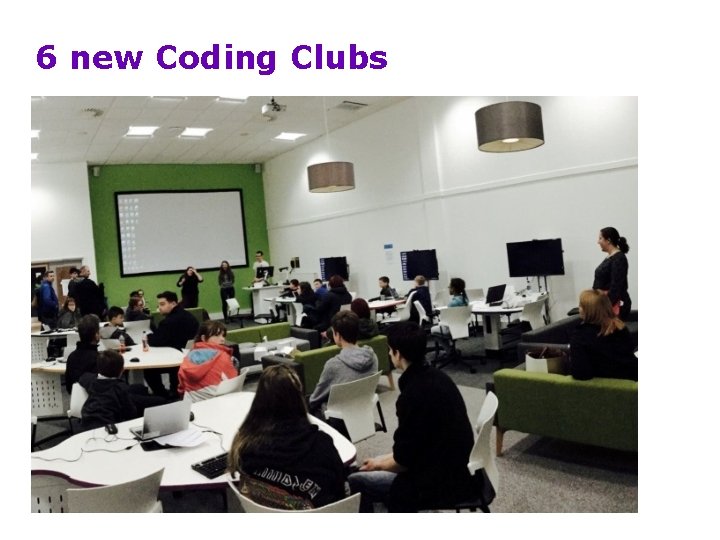 6 new Coding Clubs 