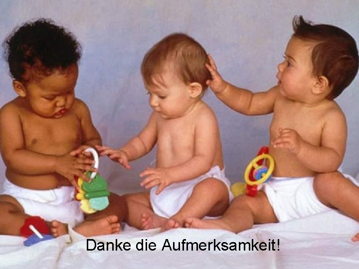 Danke die Aufmerksamkeit! 