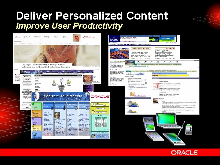 Deliver Personalized Content Improve User Productivity 