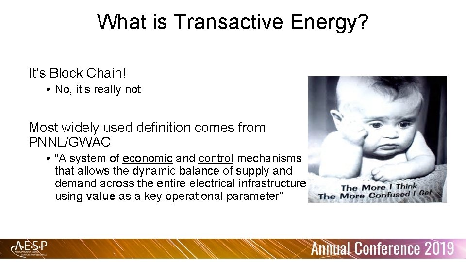 What is Transactive Energy? It’s Block Chain! • No, it’s really not Most widely