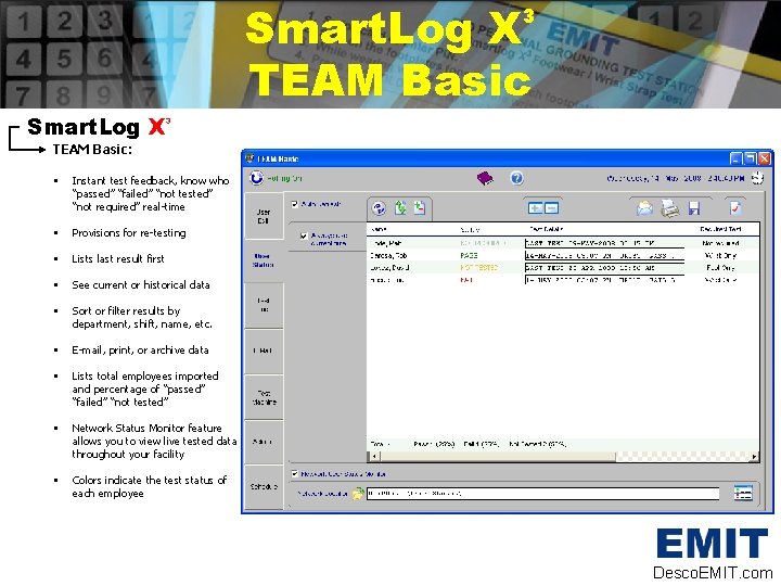 Smart. Log X TEAM Basic 3 Smart. Log X 3 TEAM Basic: • Instant