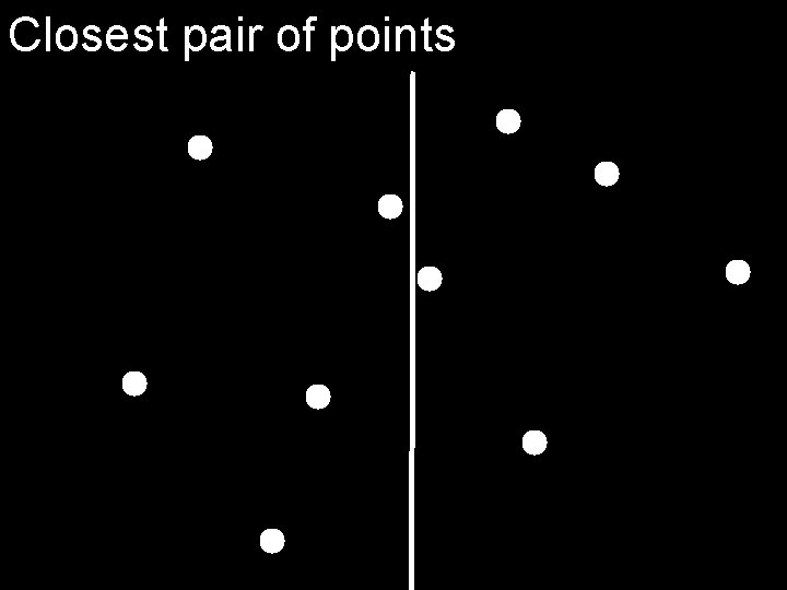 Closest pair of points 