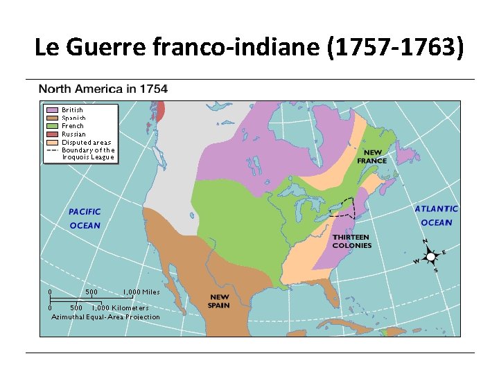 Le Guerre franco-indiane (1757 -1763) 