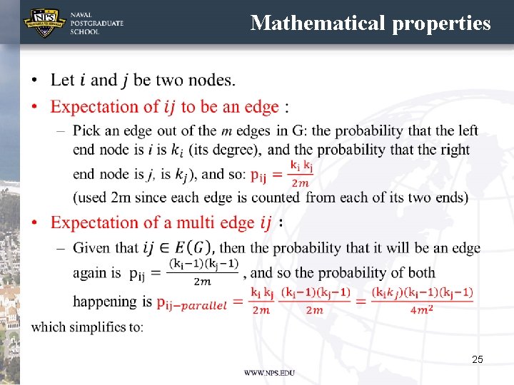 Mathematical properties • 25 Mathematical properties • 25