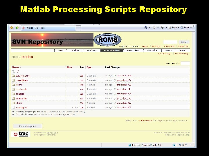 Matlab Processing Scripts Repository 