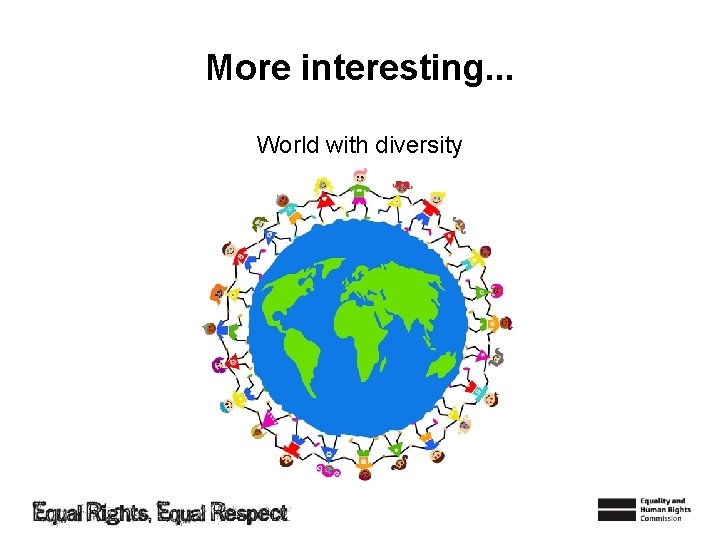 More interesting. . . World with diversity 