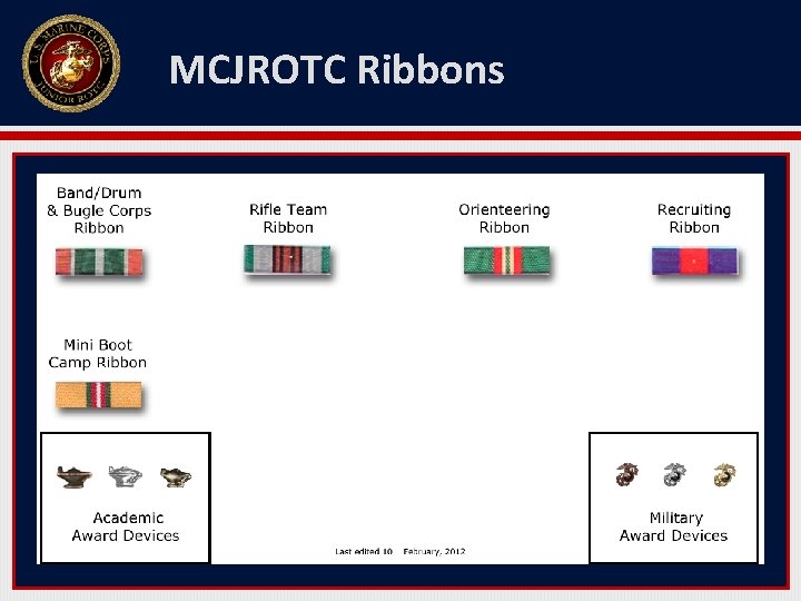 MCJROTC Ribbons MCJROTC Ribbons