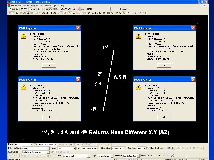 LIDAR – LIght Detection And Ranging 1 st 2 nd 6. 5 ft 3 LIDAR – LIght Detection And Ranging 1 st 2 nd 6. 5 ft 3