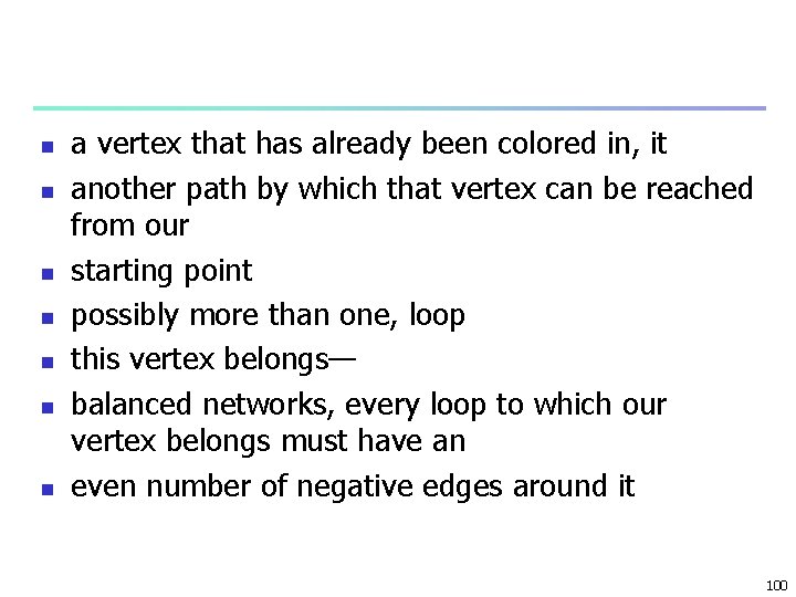 n n n n a vertex that has already been colored in, it another