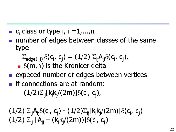 n n ci class or type i, i =1, . . . , nc