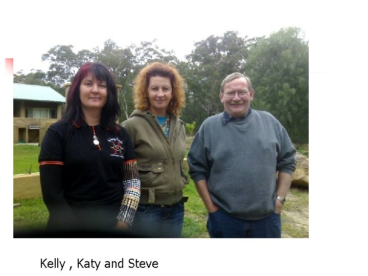 Kelly , Katy and Steve Kelly , Katy and Steve