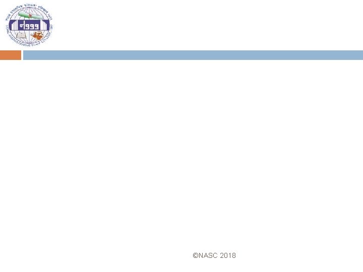 ©NASC 2018 
