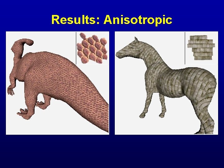 Results: Anisotropic 