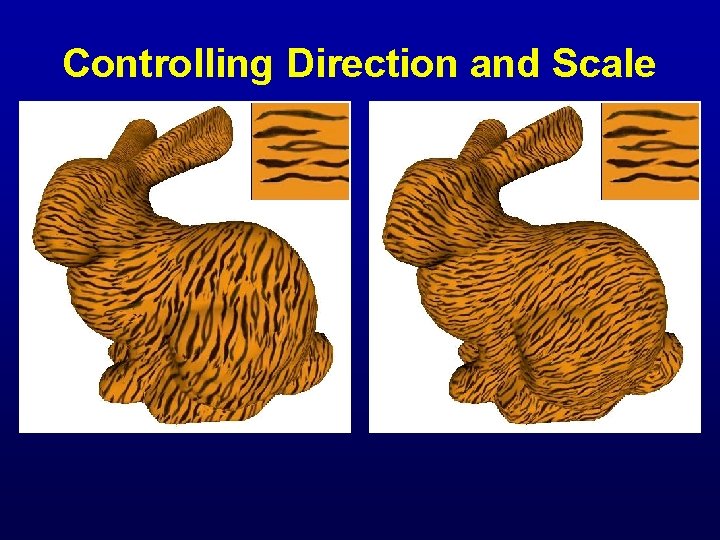 Controlling Direction and Scale 