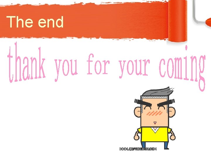 The end 