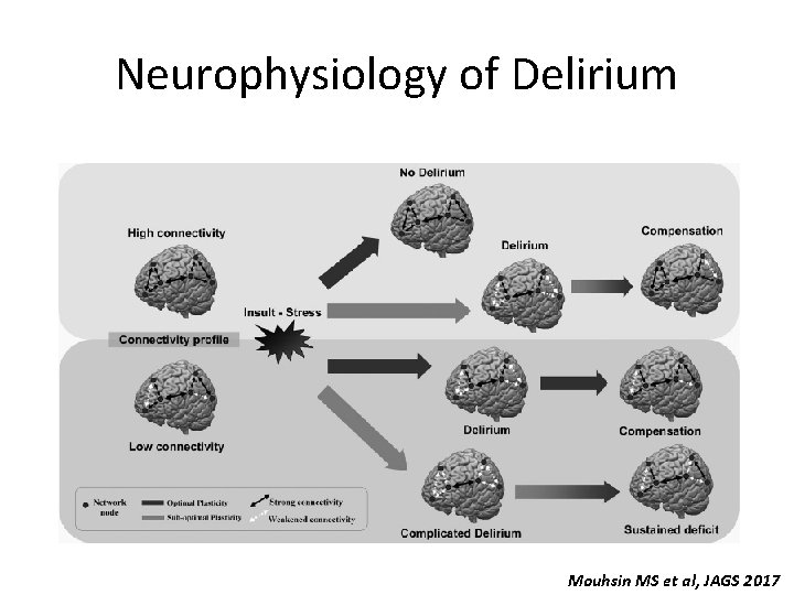 Neurophysiology of Delirium Mouhsin MS et al, JAGS 2017 