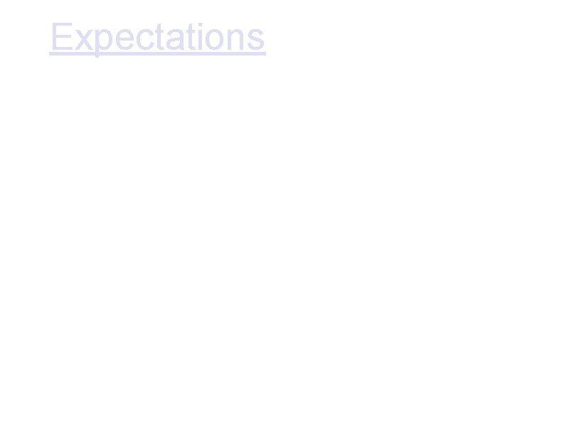 Expectations • • Hand up work punctually All questions are to be attempted Corrections Expectations • • Hand up work punctually All questions are to be attempted Corrections