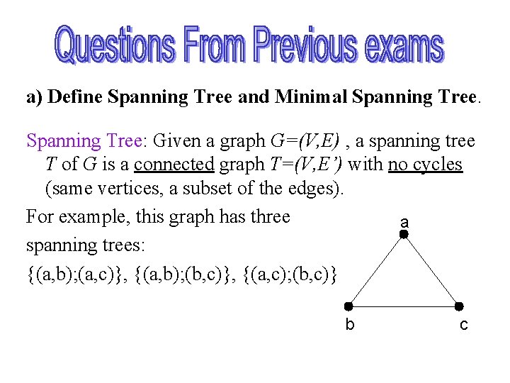 All Shortest Paths Questions From Exercises And Exams