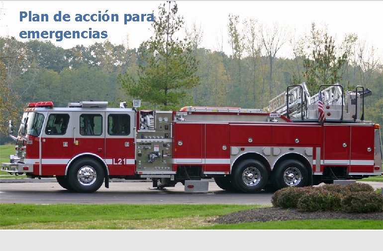 Plan de acción para emergencias 