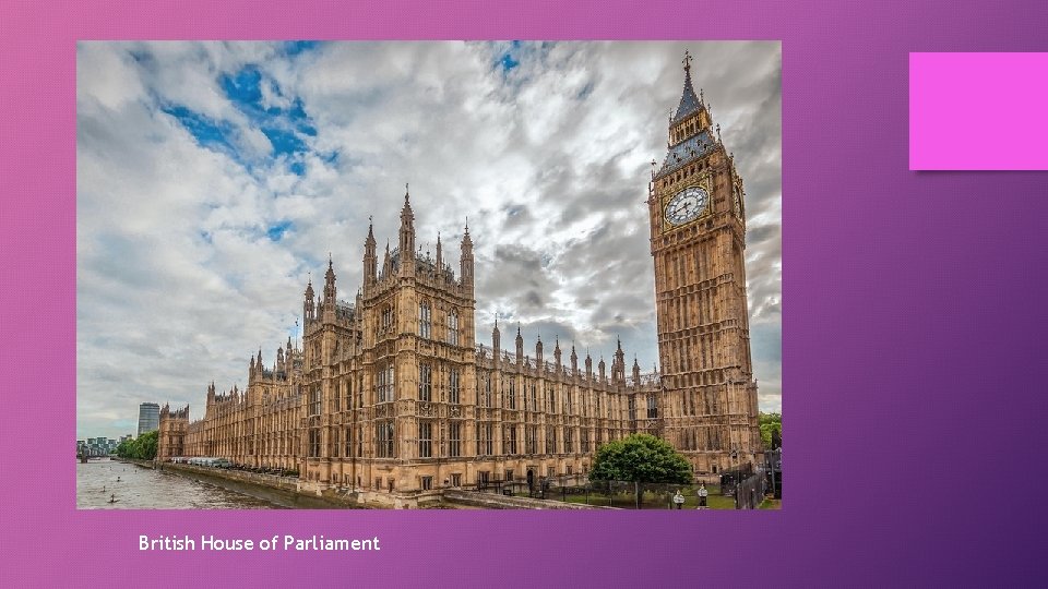 British House of Parliament 