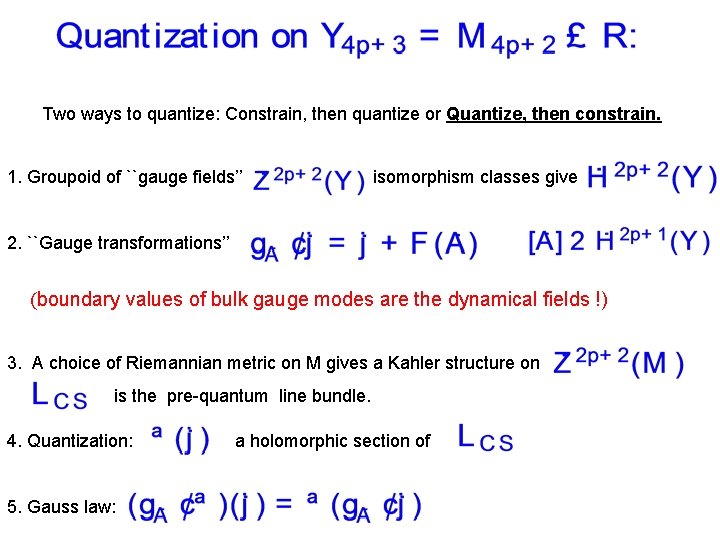 Two ways to quantize: Constrain, then quantize or Quantize, then constrain. 1. Groupoid of