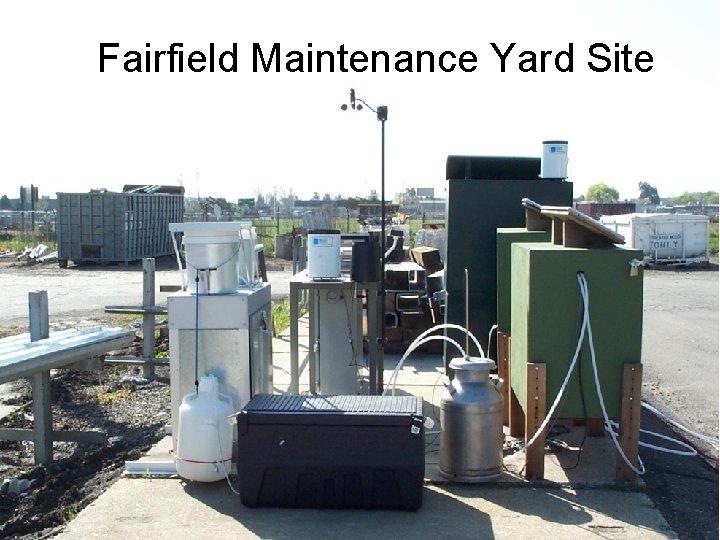 Fairfield Maintenance Yard Site 
