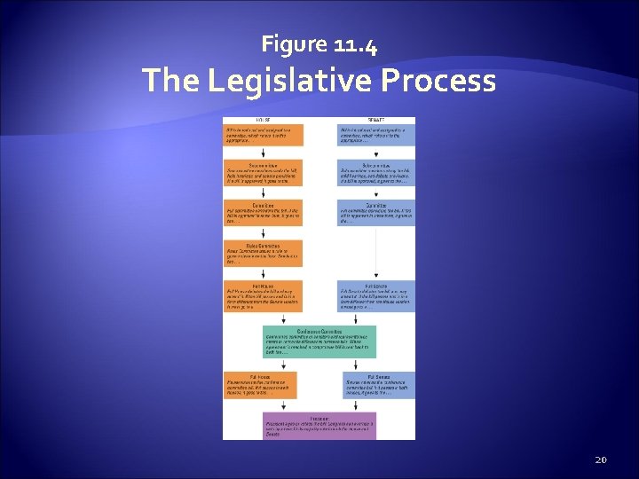 Figure 11. 4 The Legislative Process 20 