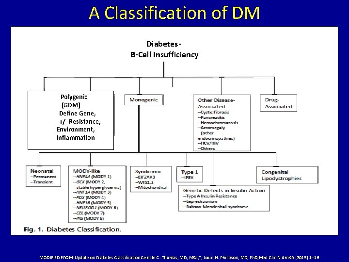 classification of diabetes mellitus 2021