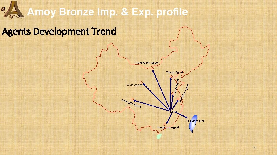 Amoy Bronze Imp. & Exp. profile Agents Development Trend Huhehaote Agent ngd u. A Amoy Bronze Imp. & Exp. profile Agents Development Trend Huhehaote Agent ngd u. A