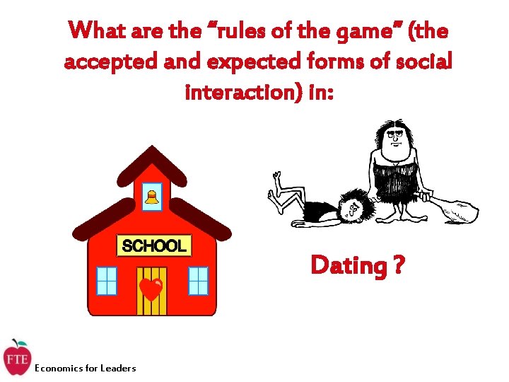 What are the “rules of the game” (the accepted and expected forms of social