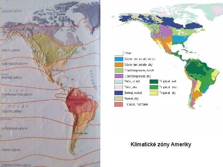 Klimatické zóny Ameriky 