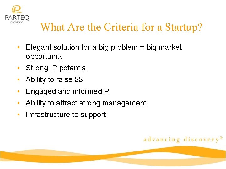 What Are the Criteria for a Startup? • Elegant solution for a big problem