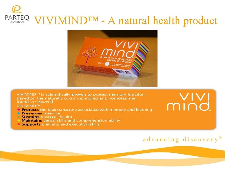 VIVIMIND™ - A natural health product 