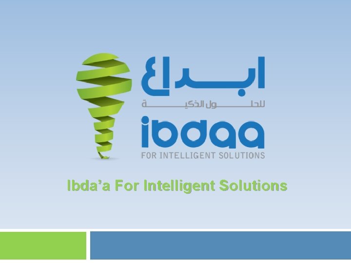Ibda’a For Intelligent Solutions 