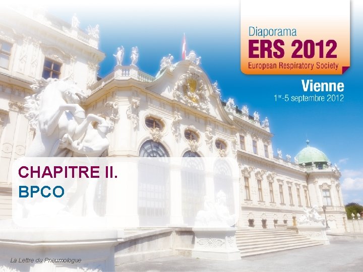 CHAPITRE II. BPCO La Lettre du Pneumologue 