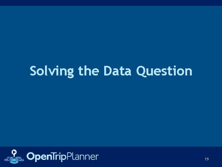 Solving the Data Question 19 