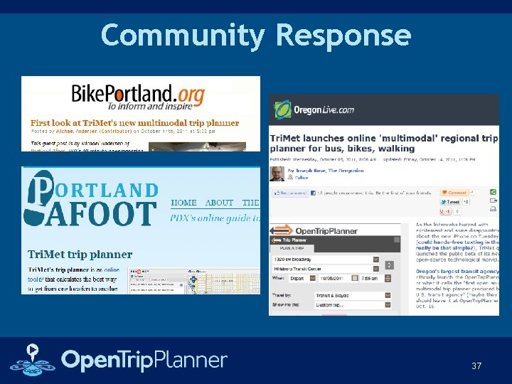 Community Response 37 