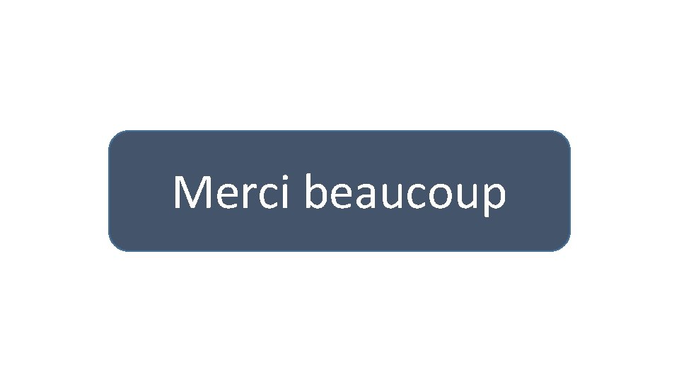 Merci beaucoup 