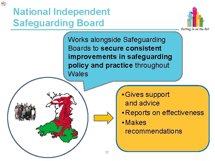 National Independent Safeguarding Board Works alongside Safeguarding Boards to secure consistent improvements in safeguarding National Independent Safeguarding Board Works alongside Safeguarding Boards to secure consistent improvements in safeguarding