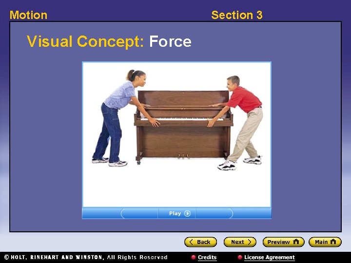 Motion Visual Concept: Force Section 3 
