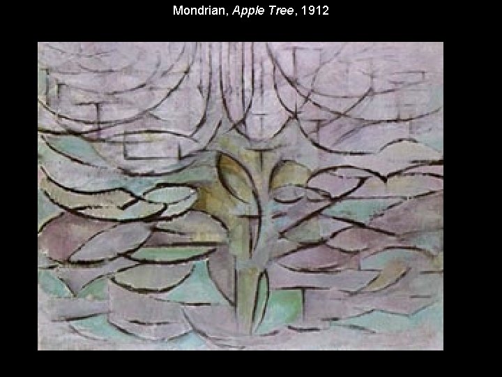 Mondrian, Apple Tree, 1912 