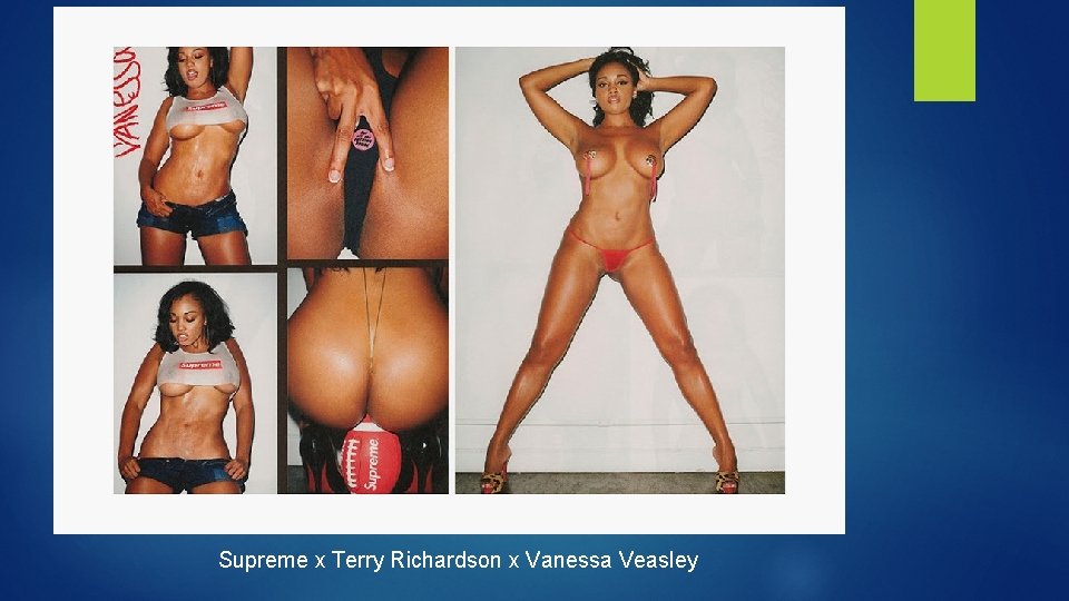 Supreme x Terry Richardson x Vanessa Veasley 